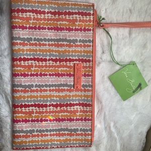 Vera Bradley large summer wristlet